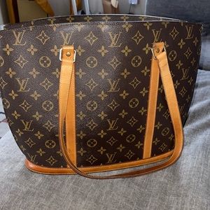 LV vintage monogram babylone tote